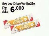 Promo Harga SOY JOY Crispy Vanila 25 gr - Carrefour