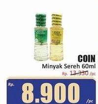 Promo Harga Cap Coin Minyak Sereh 60 ml - Hari Hari