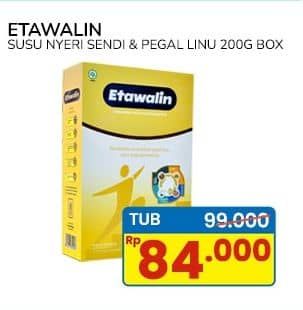 Promo Harga Etawalin Susu Nyeri Sendi Pegal Linu 200 gr - Indomaret