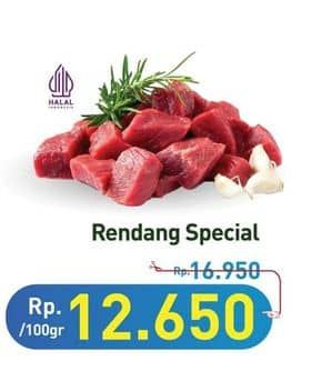 Promo Harga Daging Rendang Sapi per 100 gr - Hypermart