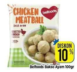 Promo Harga Belfoods Chicken Meatball 100 gr - Hypermart