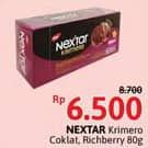 Promo Harga Nabati Nextar Krimero Richberry, Richoco 80 gr - Alfamidi