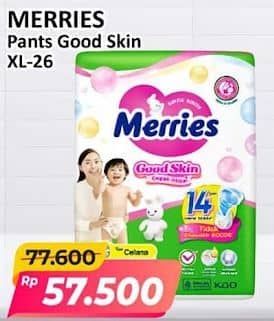 Promo Harga Merries Pants Good Skin XL26 26 pcs - Alfamart