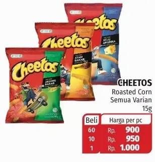 Promo Harga CHEETOS Snack All Variants 15 gr - Lotte Grosir