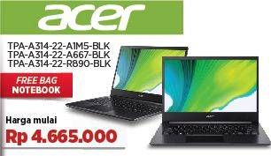 Promo Harga ACER A314-220 A1M5/A667/R890  - COURTS