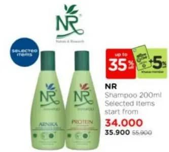 Promo Harga NR Shampoo 200 ml - Watsons