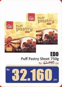 Promo Harga EDO Puff Pastry Sheets 750 gr - Hari Hari