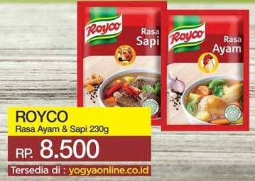 Promo Harga ROYCO Penyedap Rasa Ayam, Sapi 230 gr - Yogya
