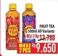 Promo Harga SOSRO Fruit Tea All Variants 500 ml - Hypermart