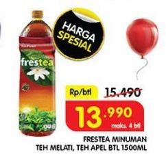 Promo Harga Frestea Minuman Teh Original, Apple 1500 ml - Superindo