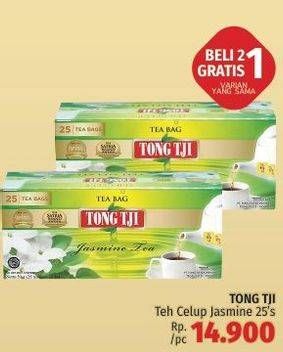 Promo Harga Tong Tji Teh Celup 25 pcs - LotteMart