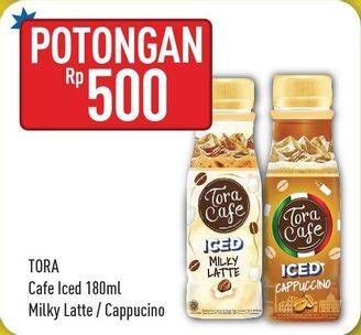 Promo Harga Torabika Toracafe Iced Drink Milky Latte, Capuccino 180 ml - Hypermart