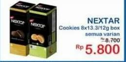 Promo Harga Nabati Nextar Cookies All Variants per 8 pcs 13 gr - Indomaret