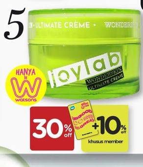 Promo Harga JOYLAB Wonderskin Ultimate Cream 27 ml - Watsons