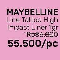 Promo Harga MAYBELLINE Line Tattoo High Impact Liner 1 gr - Guardian