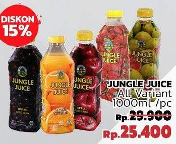 Promo Harga DIAMOND Jungle Juice All Variants 1000 ml - LotteMart