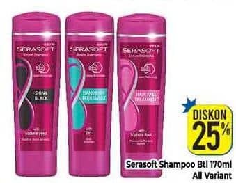 Promo Harga Serasoft Shampoo All Variants 170 ml - Hypermart