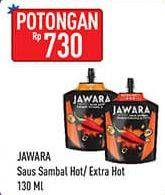 Promo Harga JAWARA Sambal Extra Hot, Hot 120 ml - Hypermart