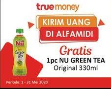 Promo Harga NU Green Tea Original 330 ml - Alfamidi