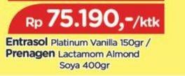 Promo Harga Prenagen Lactamom Almond Soya 400 gr - TIP TOP