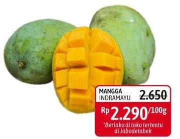 Promo Harga Mangga Indramayu per 100 gr - Alfamidi