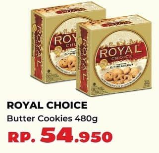 Promo Harga Danish Royal Choice Butter Cookies 480 gr - Yogya