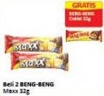Promo Harga BENG-BENG Wafer Chocolate Maxx per 2 pcs 32 gr - Alfamart