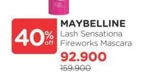 Promo Harga Maybelline Lash Sensational Firework Mascara  - Watsons