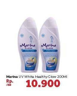 Promo Harga MARINA Hand Body Lotion Healthy Glow 200 ml - Carrefour