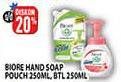 Promo Harga BIORE Hand Soap 250ml  - Hypermart