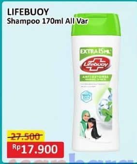 Promo Harga Lifebuoy Shampoo All Variants 170 ml - Alfamart