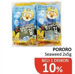 Promo Harga PALDO Pororo Roasted Seaweed per 2 bungkus 5 gr - Alfamidi
