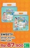 Promo Harga Sweety Silver Pants L54, M60 54 pcs - Yogya