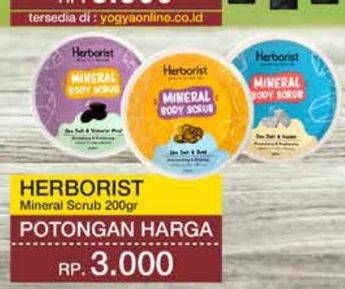 Promo Harga Herborist Mineral Body Scrub 200 gr - Yogya