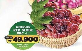 Promo Harga Anggur Red Globe RRC  - LotteMart