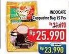 Promo Harga Indocafe Cappuccino per 15 sachet 25 gr - Hypermart