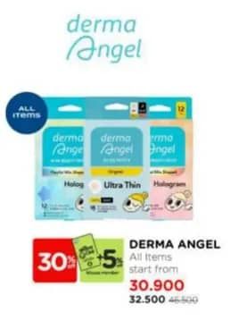 Promo Harga Derma Angel Acne All Variants 6 pcs - Watsons