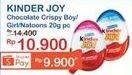 Promo Harga Kinder Joy Chocolate Crispy Girls, Natoons 20 gr - Indomaret