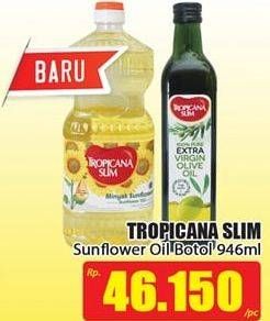 Promo Harga TROPICANA SLIM Sunflower Oil 946 ml - Hari Hari