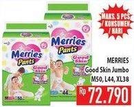 Promo Harga MERRIES Pants Good Skin M50, L44, XL38  - Hypermart