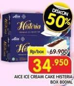 Promo Harga Aice Ice Cream Histeria Vanila 800 ml - Superindo