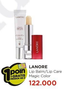 Promo Harga Lanore Lip Balm/ Lip Care Magic Color  - Watsons