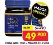 Promo Harga Herba Madu Enak Manuka Honey 250 gr - Superindo