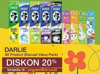 Promo Harga DARLIE Toothpaste All Variants 80 gr - Yogya