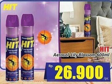 Promo Harga HIT Aerosol Lily Blossom 600 ml - Hari Hari