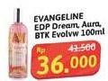 Promo Harga Evangeline Eau De Parfume Dream, Evolve, Aura 100 ml - Alfamidi