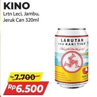 Promo Harga Cap Kaki Tiga Larutan Penyegar Lychee, Jambu, Orange 320 ml - Alfamidi