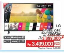 Promo Harga LG 43UR7500PSC  - LotteMart