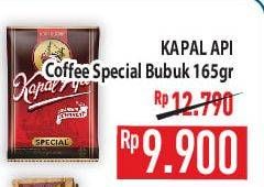 Promo Harga Kapal Api Kopi Bubuk Special 165 gr - Hypermart