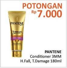 Promo Harga PANTENE 3 Minute Miracle Hair Fall, Total Damage 180 ml - Alfamidi